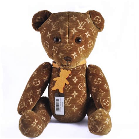 louis vuitton teddy bear cost.